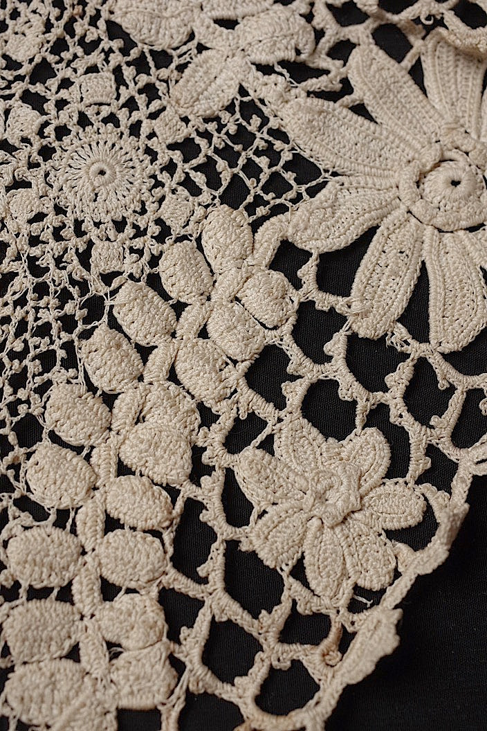 dentelle antique アンティークレース つけ襟 クロシェレース