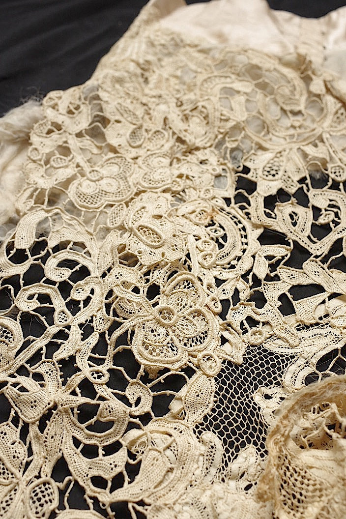dentelle antique アンティークレース ヴニーズ はぎれ