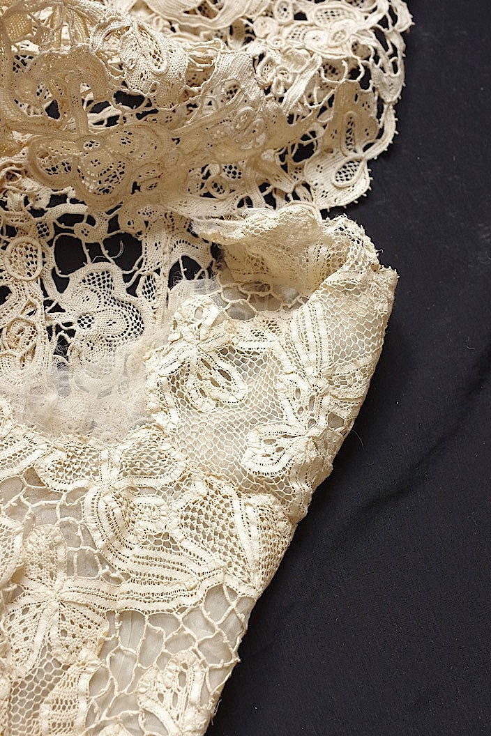 dentelle antique アンティークレース ヴニーズ はぎれ