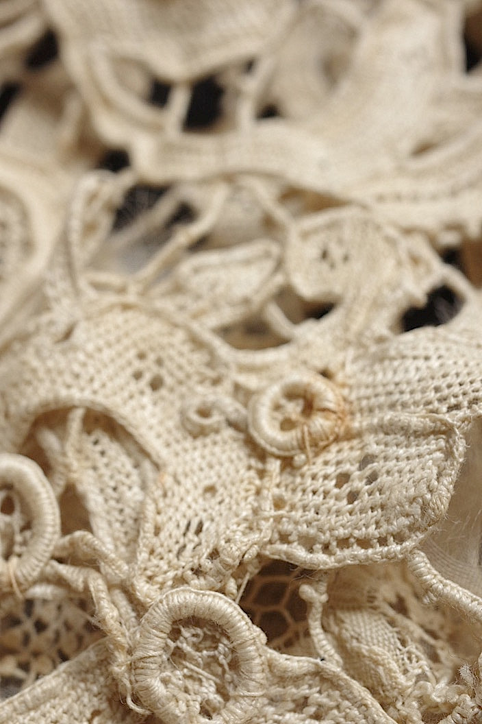 dentelle antique アンティークレース ヴニーズ はぎれ
