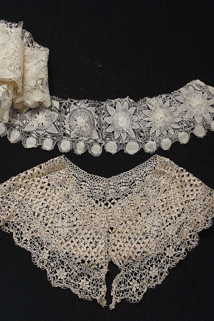 dentelle antique アンティークレース 2種