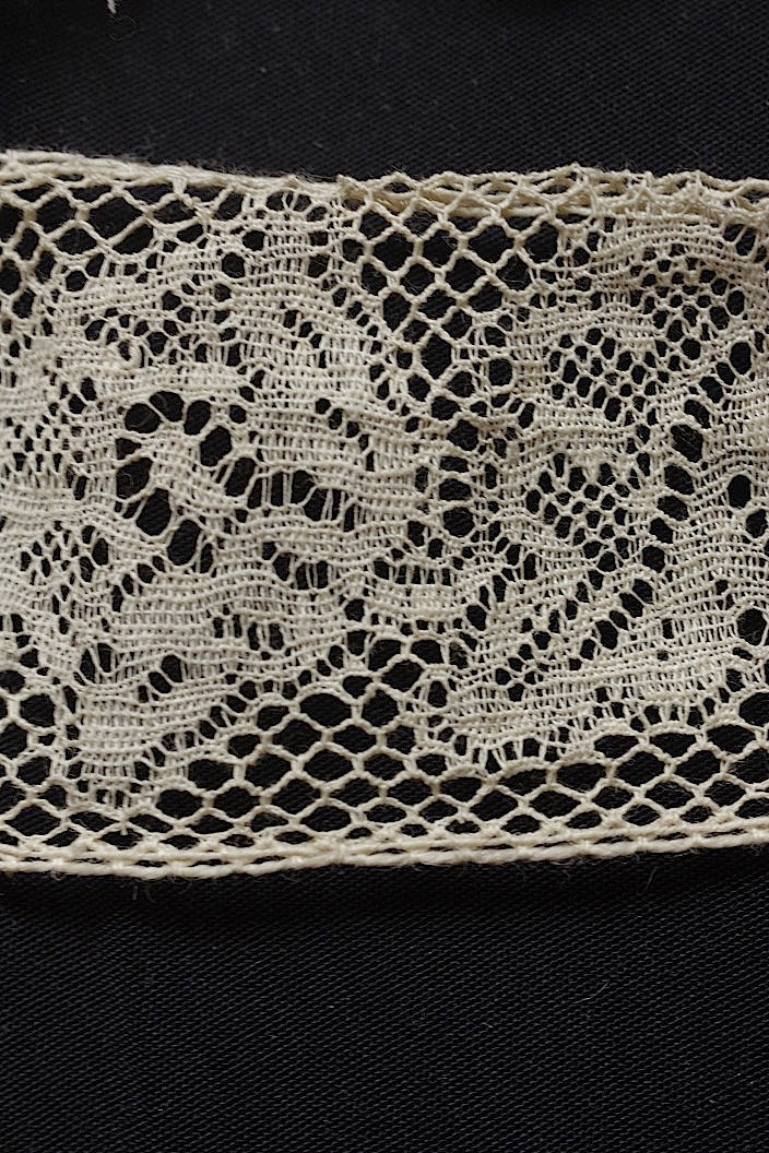 dentelle antique アンティークレース 200cm 154cm 380cm .FR a l'epoque