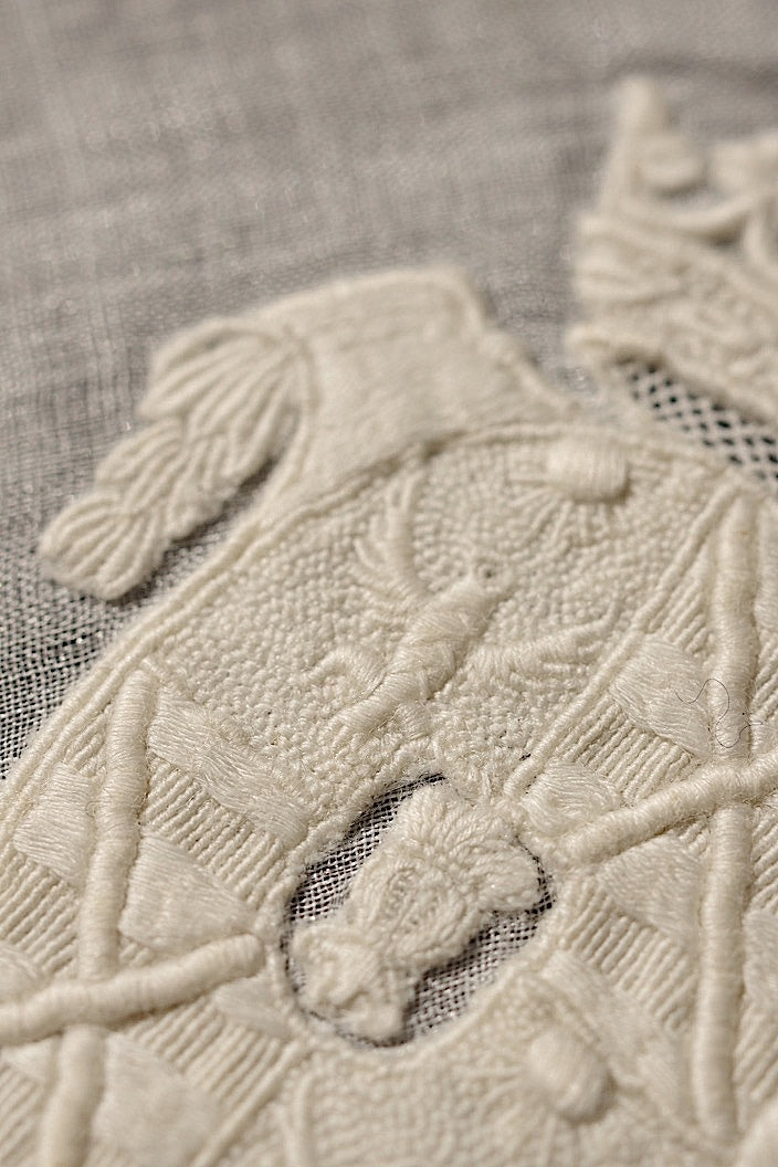 mouchoir antique アンティーク刺繍ハンカチ2