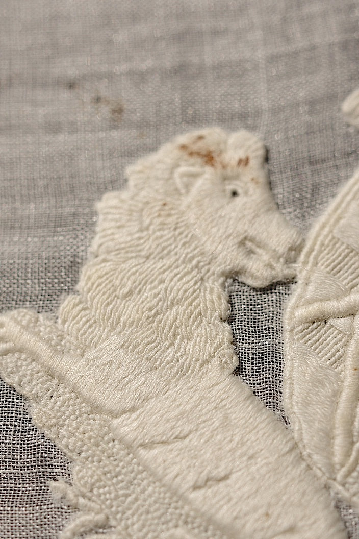 mouchoir antique アンティーク刺繍ハンカチ2