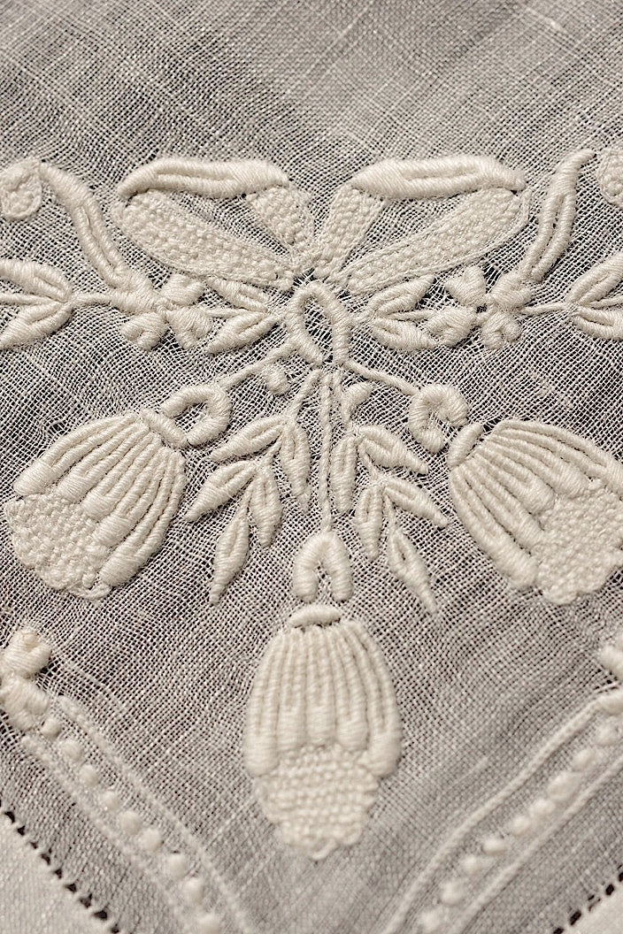 mouchoir antique アンティーク刺繍ハンカチ8
