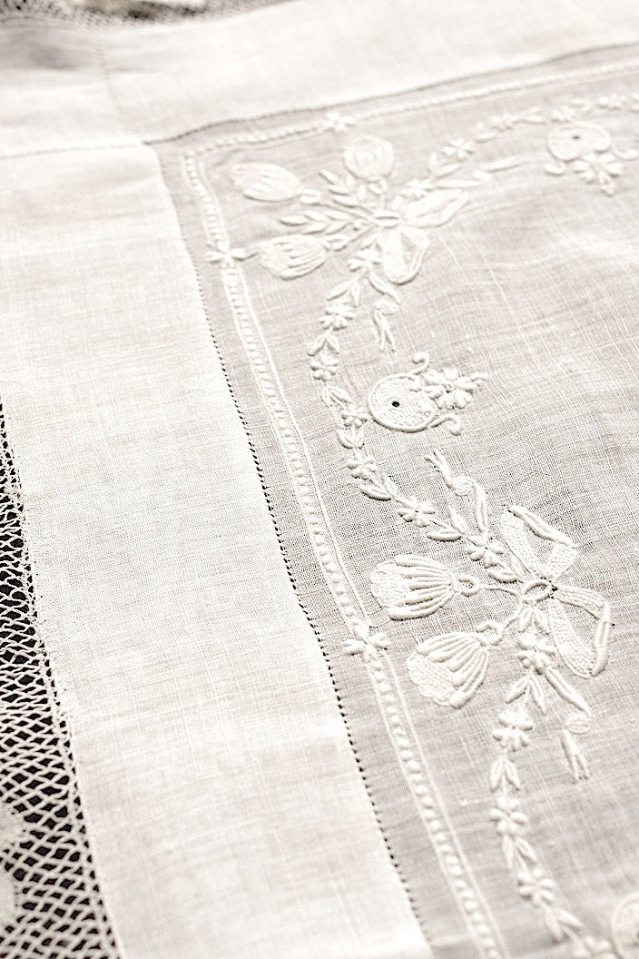 mouchoir antique アンティーク刺繍ハンカチ8