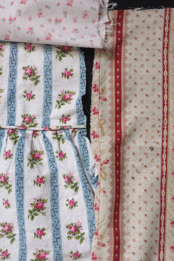 tissu antique アンティーク生地ハギレ2