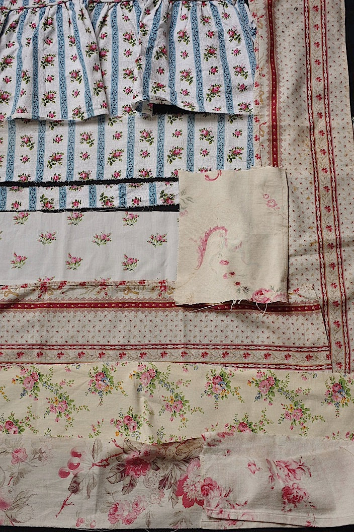 tissu antique アンティーク生地ハギレ2