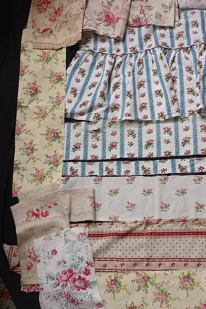 tissu antique アンティーク生地ハギレ2