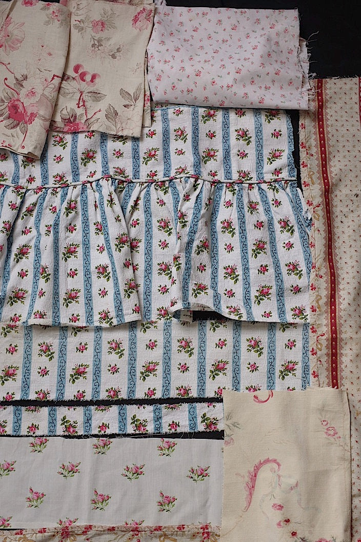 tissu antique アンティーク生地ハギレ2