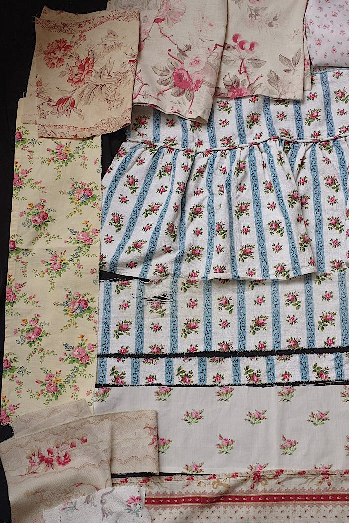 tissu antique アンティーク生地ハギレ2