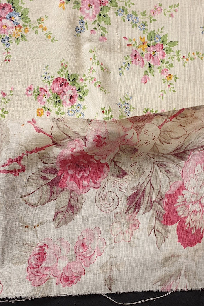tissu antique アンティーク生地ハギレ2