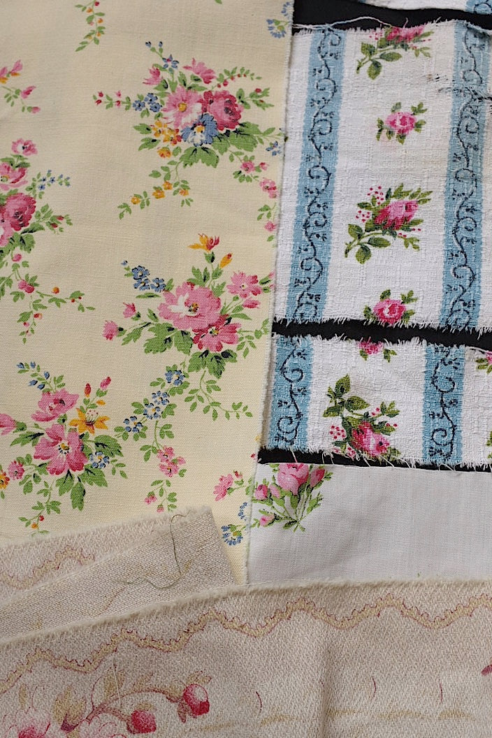 tissu antique アンティーク生地ハギレ2