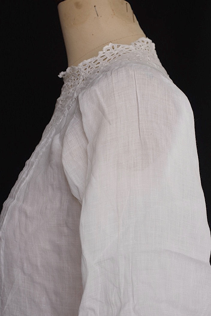 vêtement antique アンティーク コットンブラウス 1 .FR a l'epoque