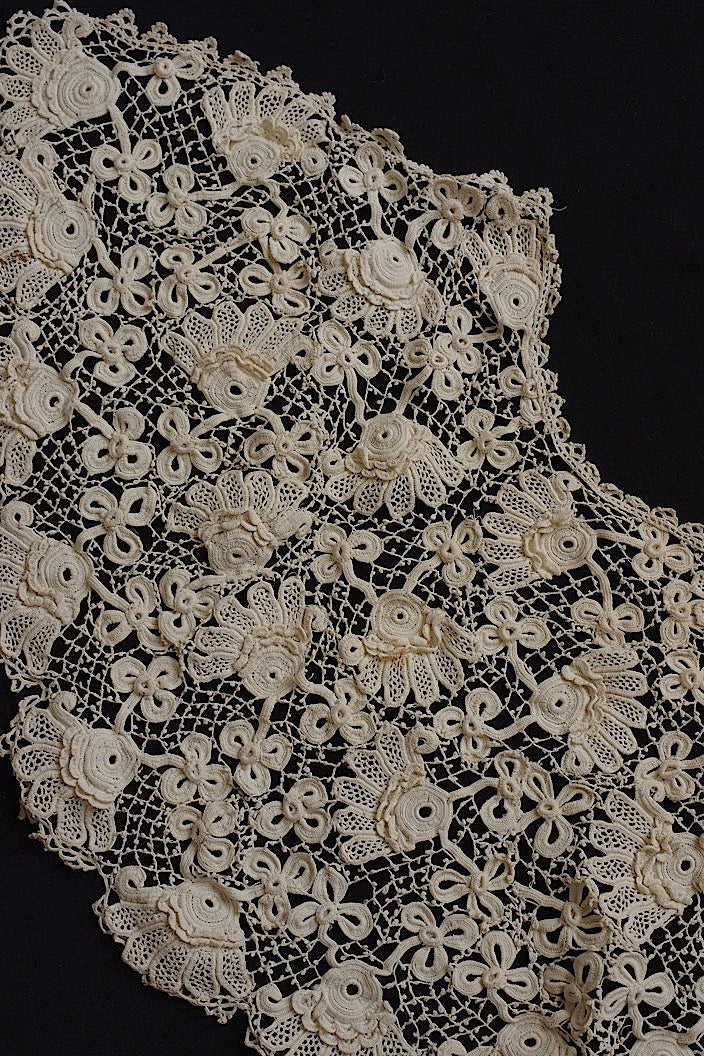 dentelle antique アンティークレース レース クロシェ襟