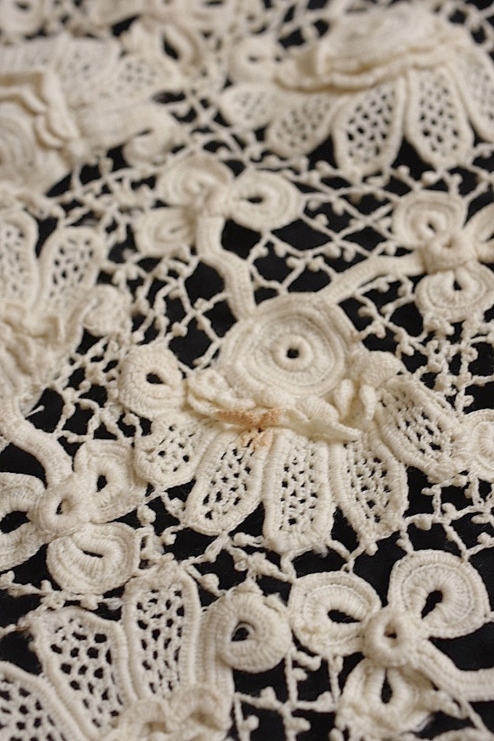 dentelle antique アンティークレース レース クロシェ襟