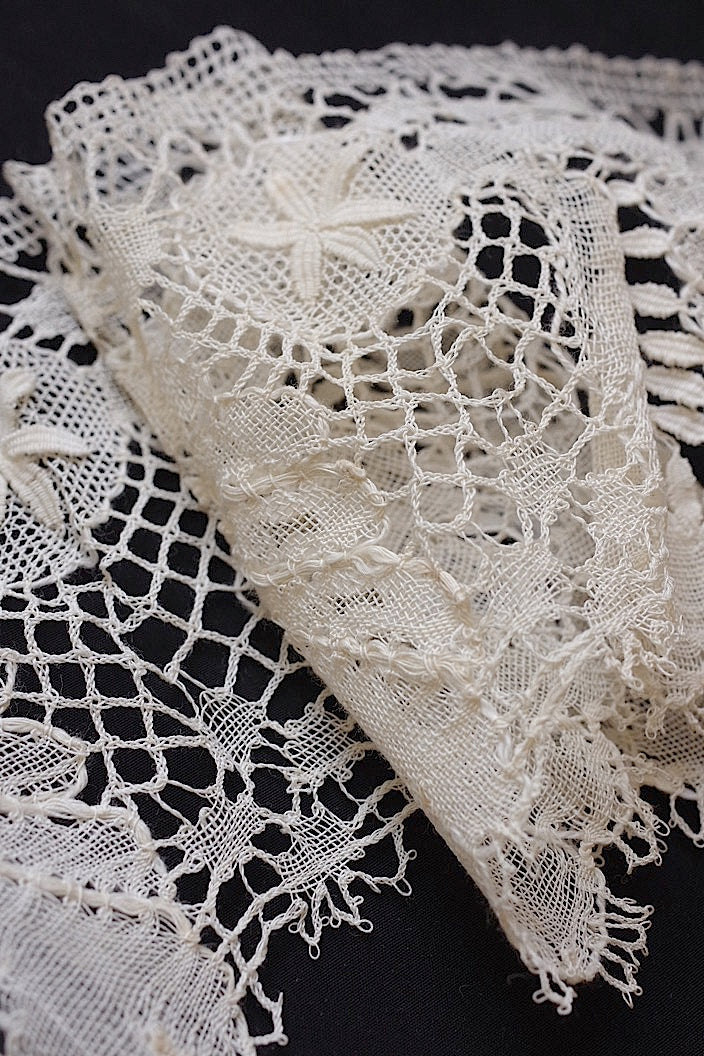 dentelle antique アンティークレース レース 2種