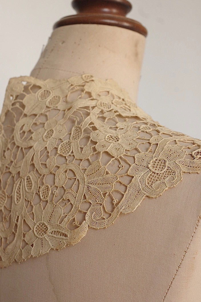 dentelle antique アンティークレース レース ヴニーズ 襟