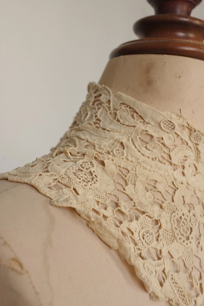 dentelle antique アンティークレース レース ヴニーズ 襟
