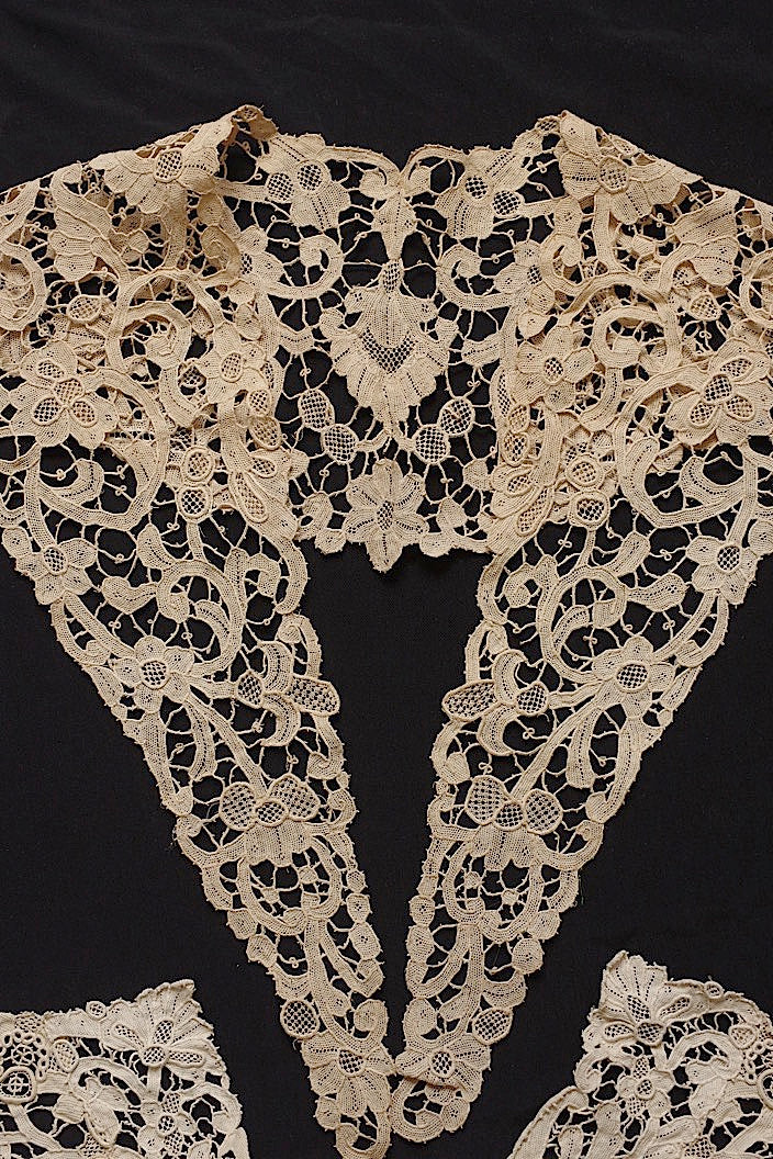 dentelle antique アンティークレース レース ヴニーズ 襟