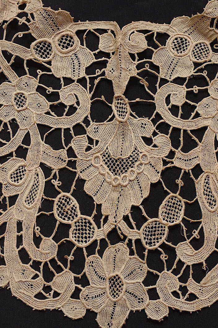 dentelle antique アンティークレース レース ヴニーズ 襟