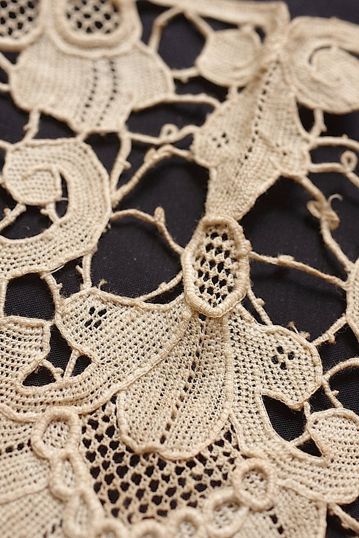 dentelle antique アンティークレース レース ヴニーズ 襟