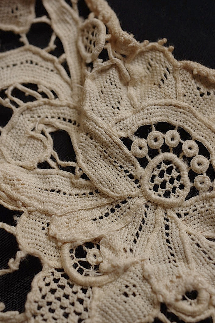 dentelle antique アンティークレース レース ヴニーズ 襟