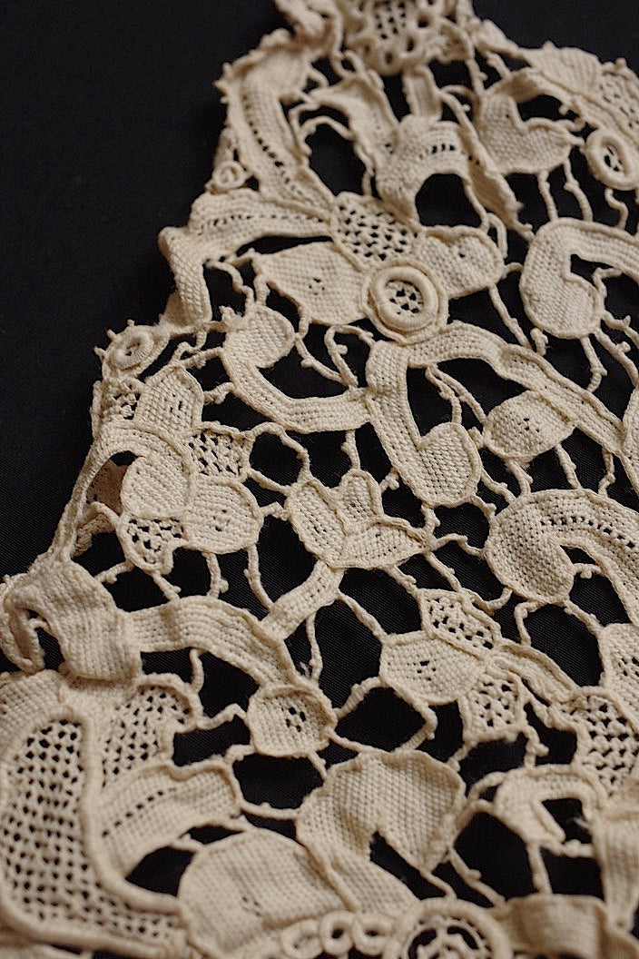 dentelle antique アンティークレース レース ヴニーズ 襟