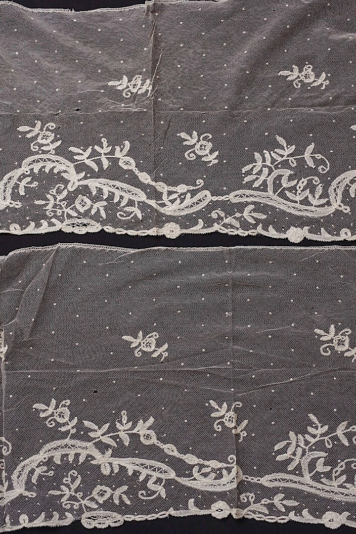 dentelle antique アンティークレース アプリカッションアングレテール 100cm2つ