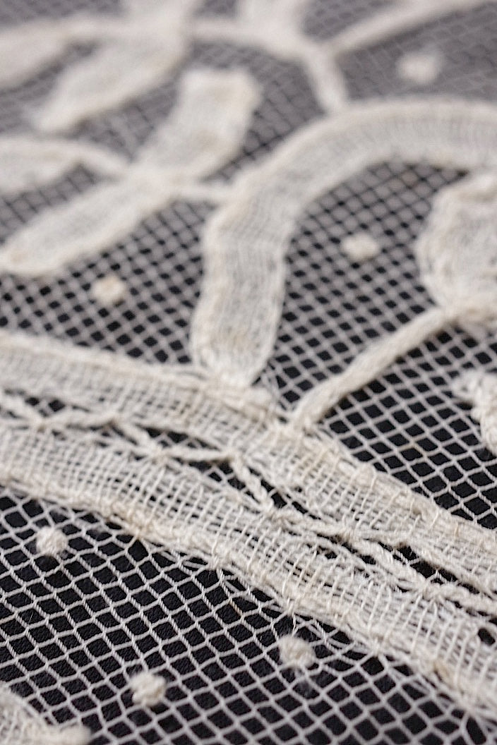 dentelle antique アンティークレース アプリカッションアングレテール 100cm2つ