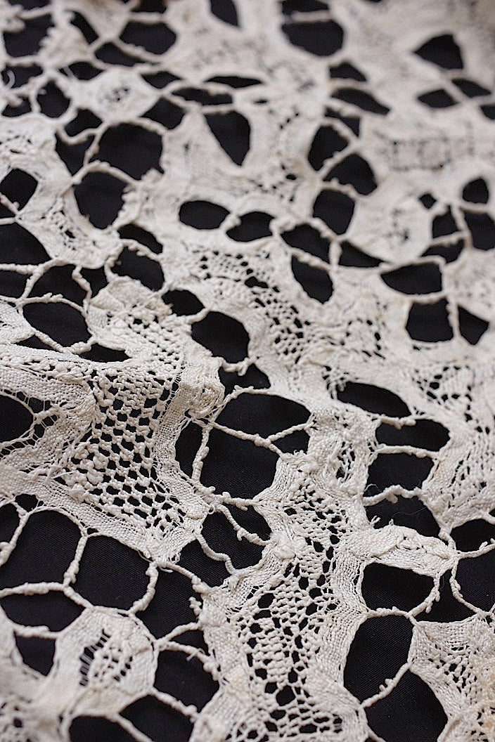 dentelle antique アンティークレース フレミッシュレース 140cm .FR a l'epoque