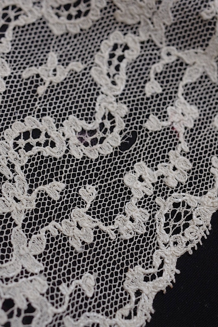 dentelle antique アンティークレース ラペット+90cm端切れ
