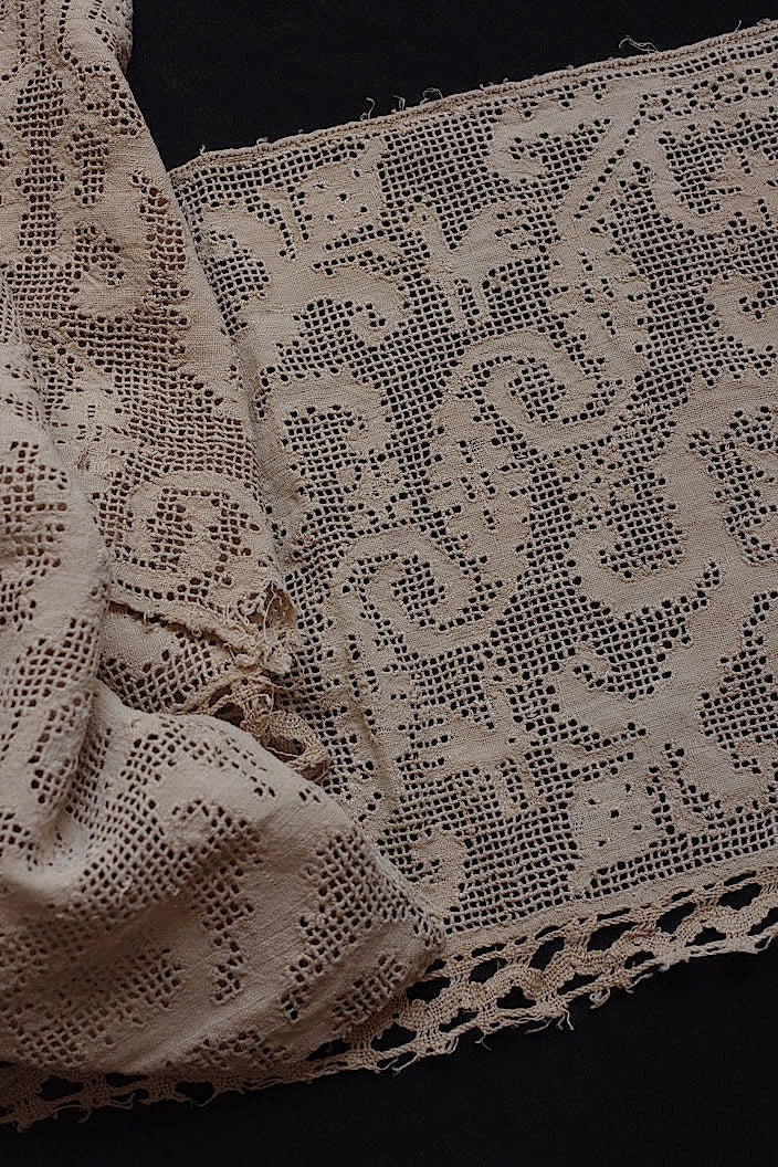 dentelle antique アンティークレース ドロンワーク