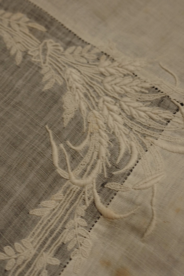 mouchoir antique アンティーク刺繍 ハンカチ3