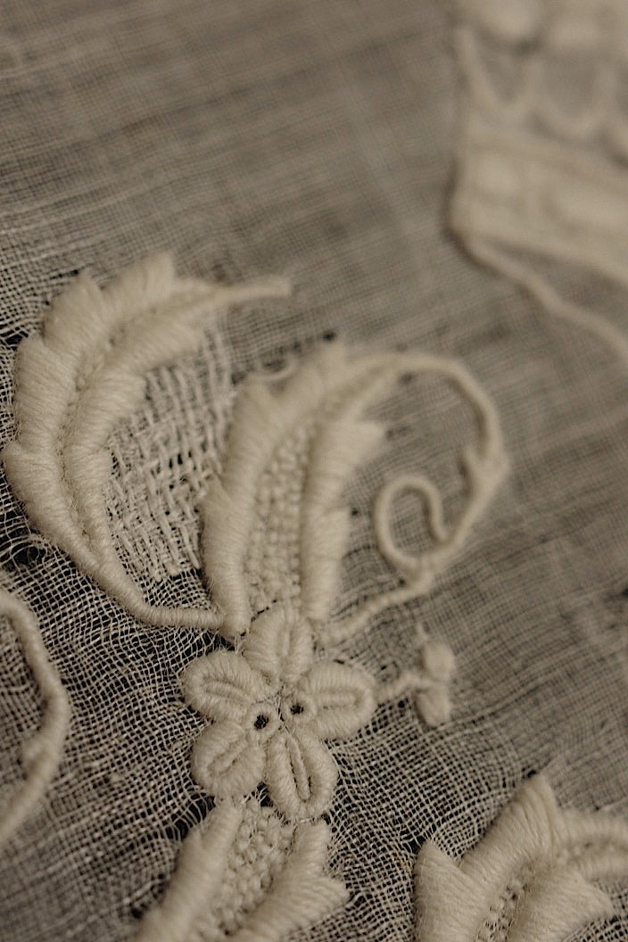 mouchoir antique アンティーク刺繍 ハンカチ3