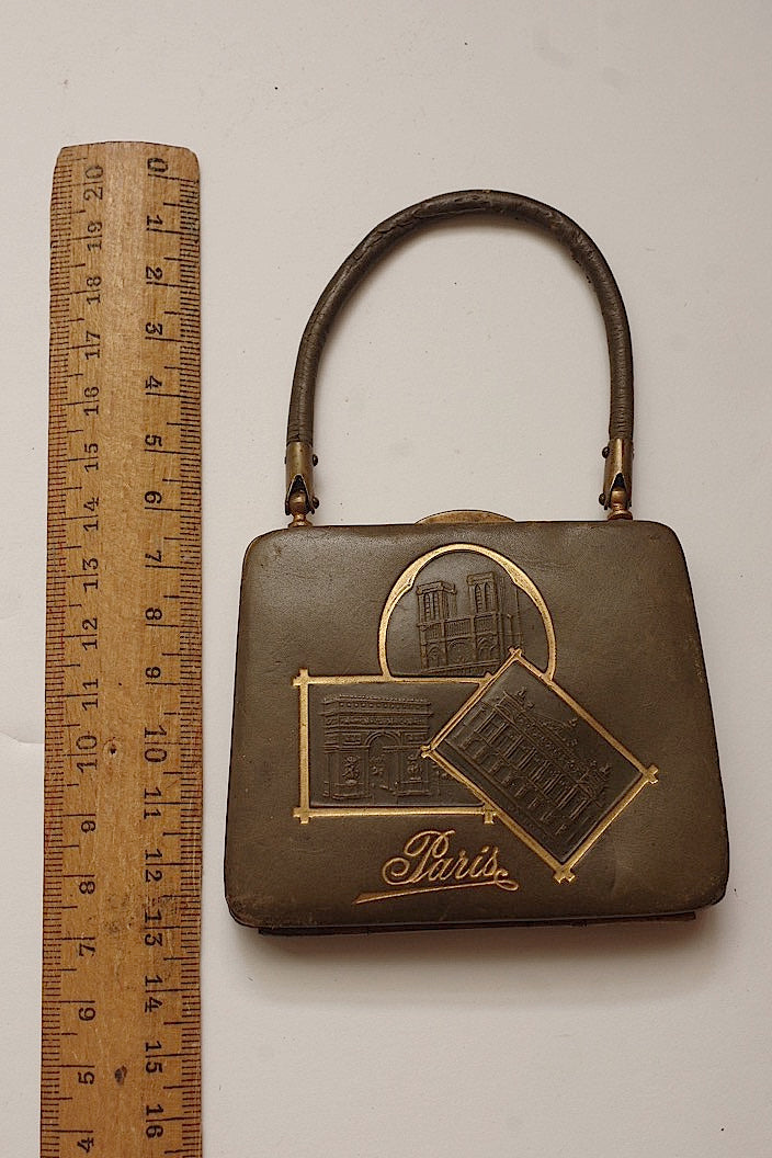 porte-monnaie antique アンティーク petit sac コイン入れ .FR a l'epoque