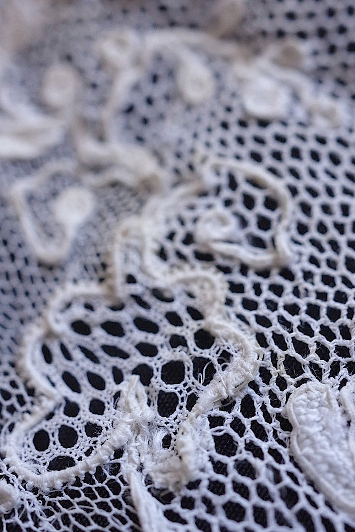 dentelle antique アンティークレース アランソンレース 130cm