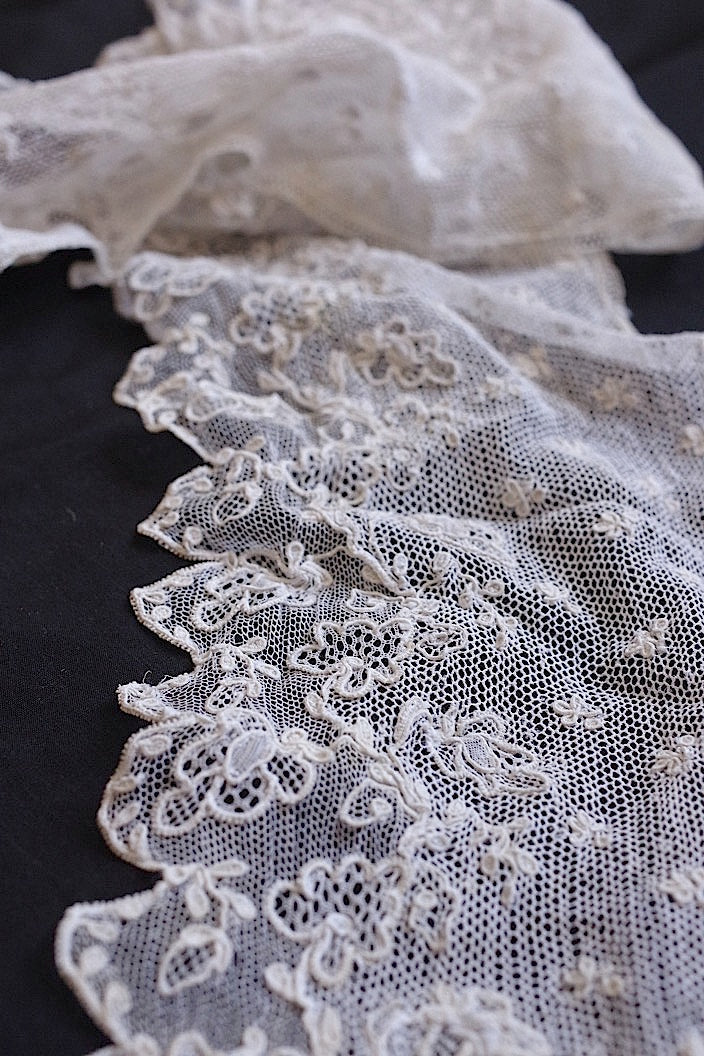 dentelle antique アンティークレース アランソンレース 130cm