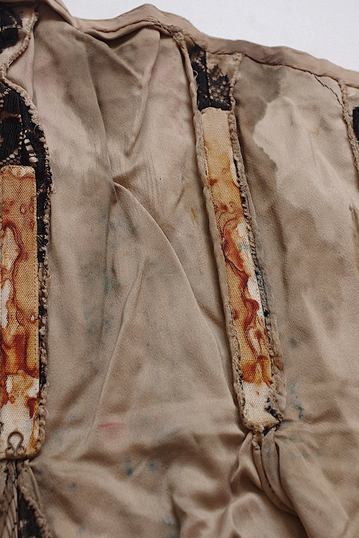 dentelle antique アンティークレース シャンティイレース+ビスティエ .FR a l'epoque