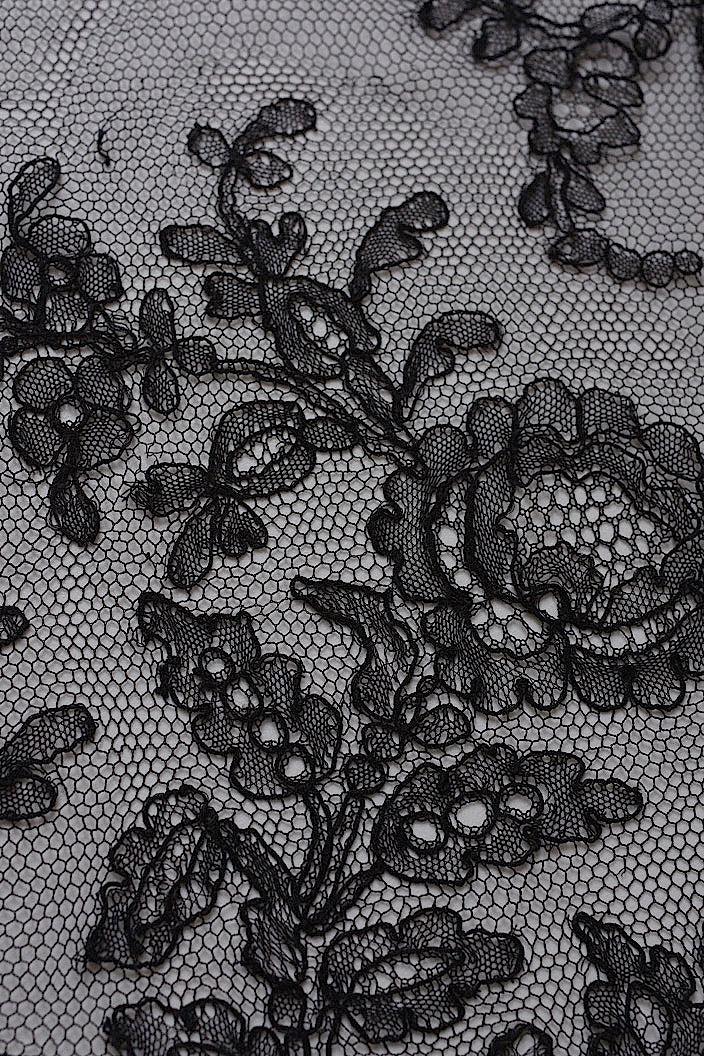 dentelle antique アンティークレース シャンティイレース+ビスティエ .FR a l'epoque