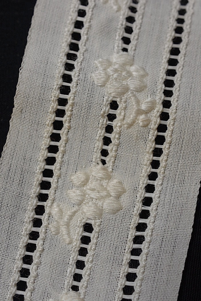 dentelle antique アンティークレース 刺繍テープ 460cm 200cm