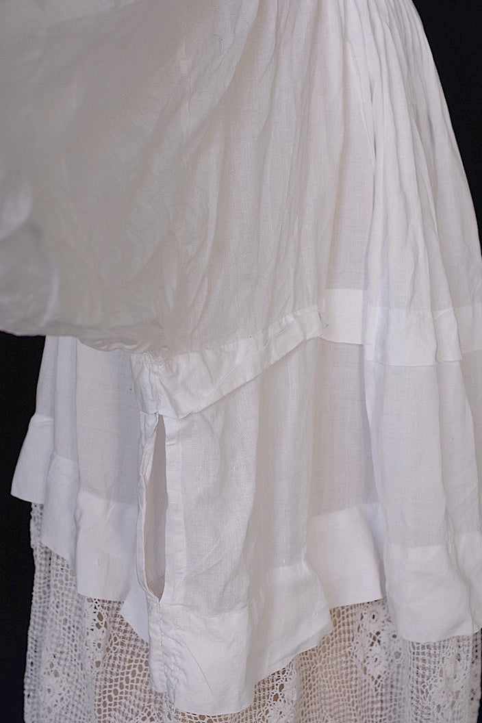 vetement antique アンティーク 教会チュニック aube2 .FR a l'epoque