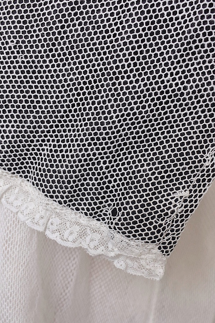 vetement antique アンティーク 教会チュニック aube4 .FR a l'epoque