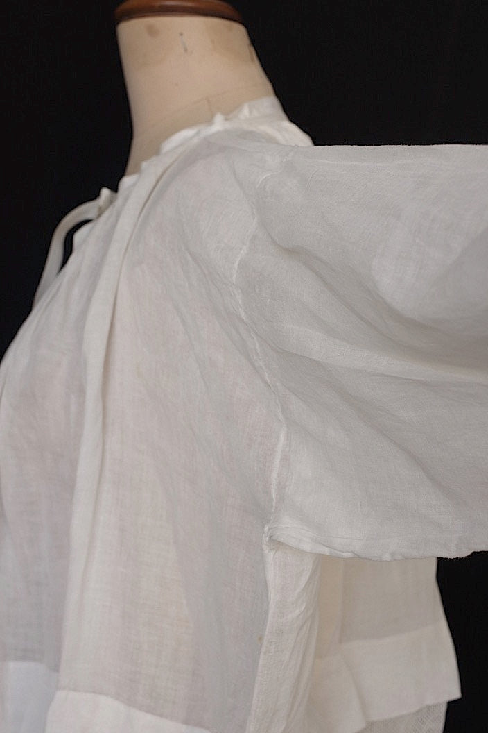 vetement antique アンティーク 教会チュニック aube4 .FR a l'epoque