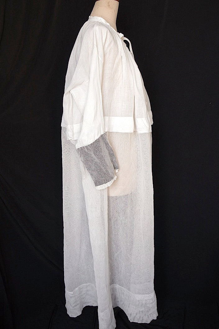 vetement antique アンティーク 教会チュニック aube4 .FR a l'epoque