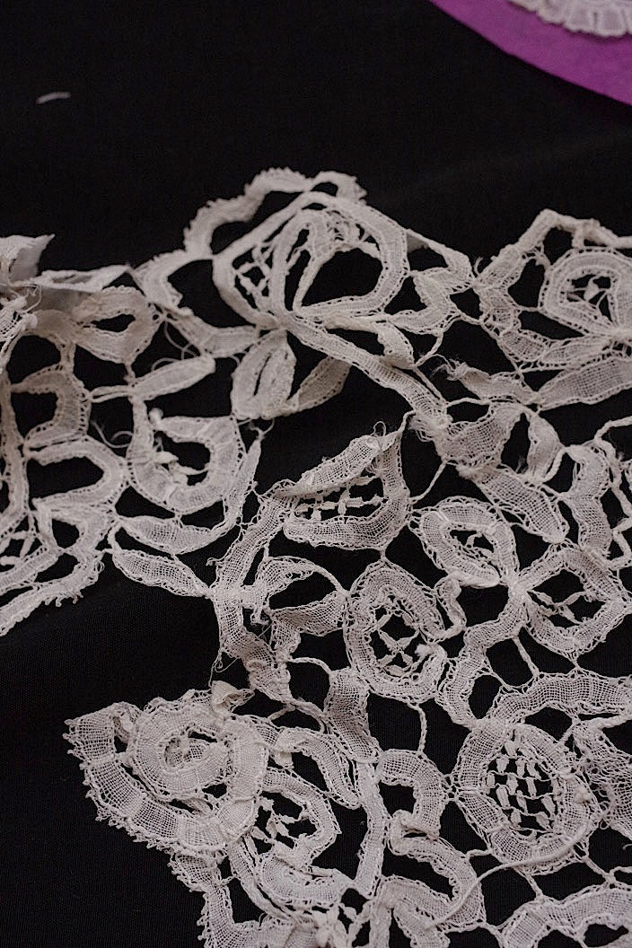 dentelle antique アンティークレース マリンヌ ボビン