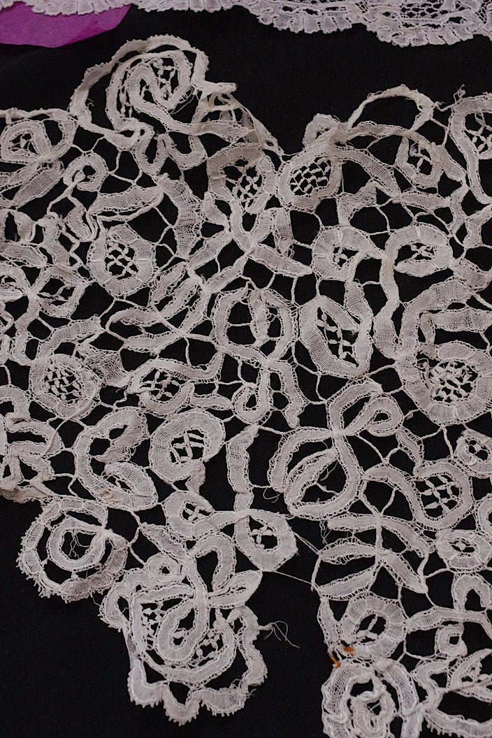 dentelle antique アンティークレース マリンヌ ボビン