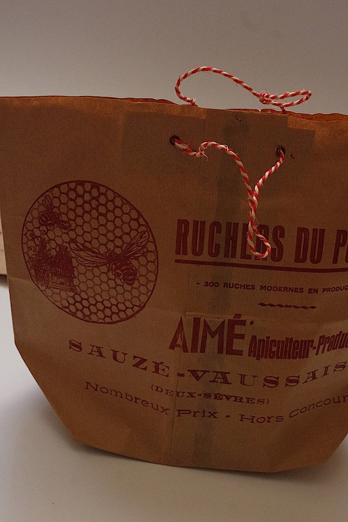 sachet antique アンティーク紙袋 はちみつ屋  .FR a l'epoque
