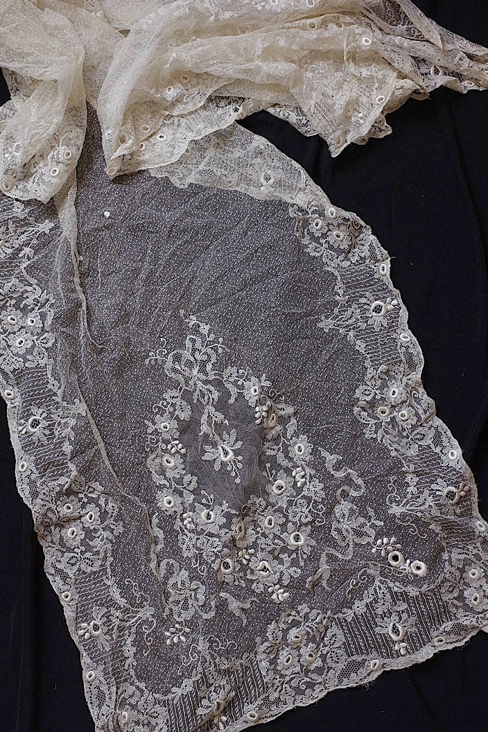 dentelle antique アンティークレース ベール