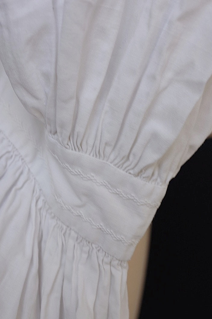 vêtement antique アンティークコットン ブラウス 1